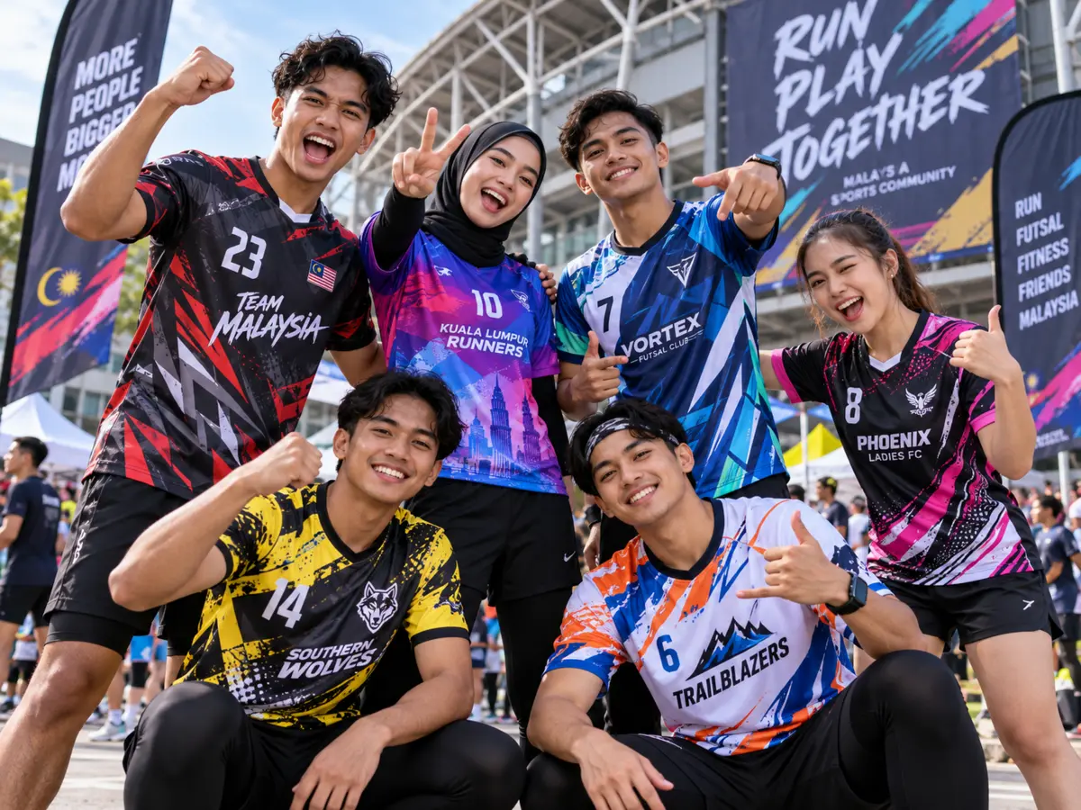Full colour sports jersey